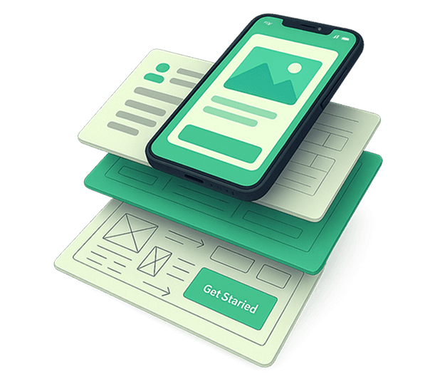 Ilustração sobre desenvolvimento de produtos